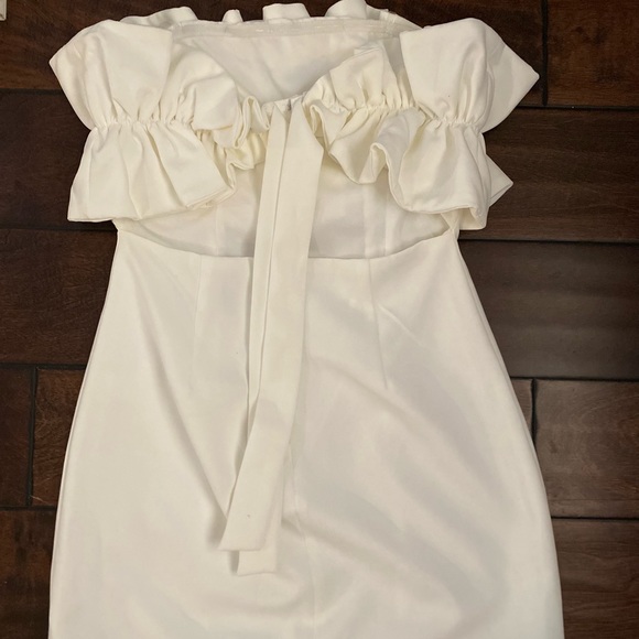 Strapless Ruffled Dress - Picture 2 of 2